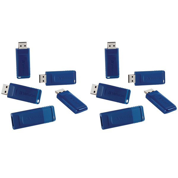 Verbatim 2 Pack 16GB Flash Drive 843631149492